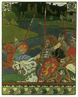 Tells: Volga with his Troops