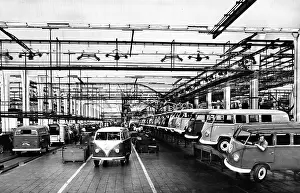 Camper: Volkswagen factory 1970s