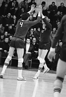 Finals: Volleyball training session