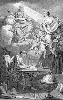 Elements: Voltaire and Chatelet, Philosophy of Newton, Frontispiece