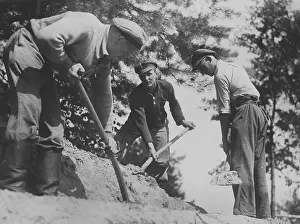 Drainage: Voluntary labor service, 1932