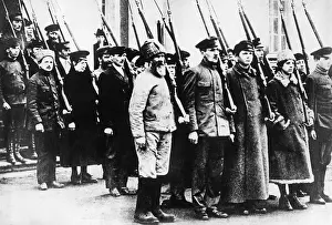 Consisted: Voluntary Red Army soldiers during their training, 1920