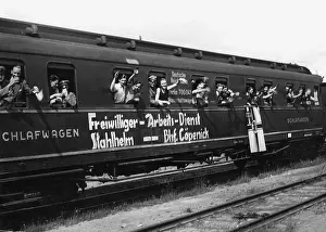 Deutschnationale: Voluntary work service of the Stahlhelm - Steel