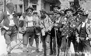 Percentage: Volunteer Corps of Werdenfels, Bavaria