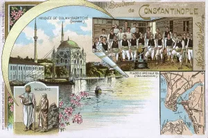 Fruchtermann: Volunteer Fire Brigade, Ortakoy Mosque, Beggars and Map