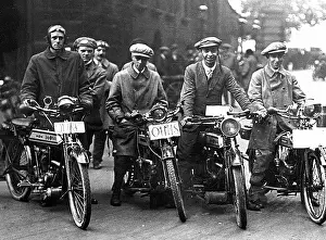 Despatch: Volunteer motorcyclists during WW1