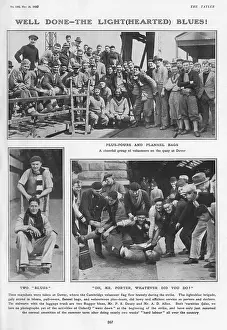 Overs: Volunteers working on the docks at Dover during the General