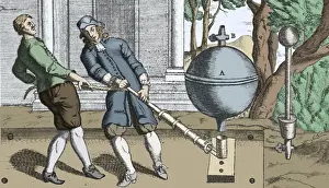 1686: Von Guericke, Law of Horror Vacui