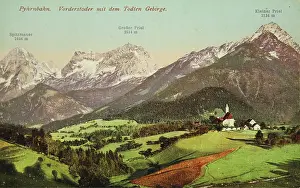 Totes: Vorderstoder. Vorderstoder with Totes Gebirge