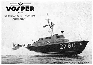 Vosper: Vosper Marine Craft 1958