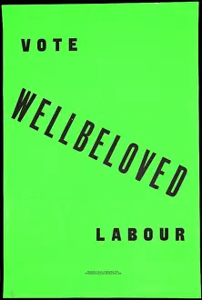 Bexley: Vote Wellbeloved. Labour. (General Election)