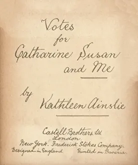 Catharine: Votes for Catharine Susan and Me