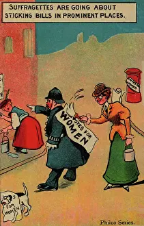 Keenly: Votes for Women Bill Posting