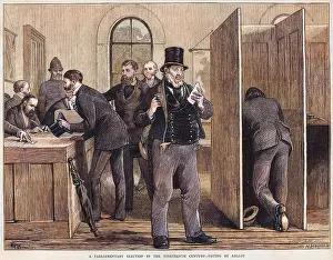 Voter: Voting by secret ballot