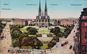 Plazas: Votiv church in Vienna
