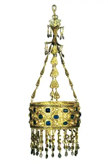 Votive crown of Recesvinto. 653-672. Made with