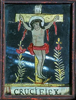 Wald: Votive image with Holy Cross