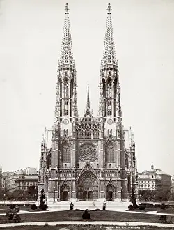 Votivkirche: Votivkirche, Ringstraee in Vienna, Austria