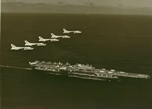 Crusaders: Five Vought F8U-1 Crusaders from VF-211