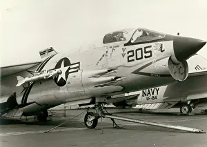 Crusaders: Vought F8U Crusaders aboard the USS Independence