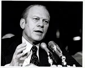 Nominee: VP nominee Gerald Ford before Senate Rules Committee