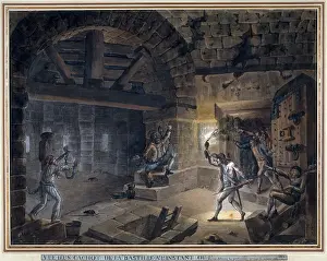 Dungeon: Vue D'Un Cachot De La Bastille