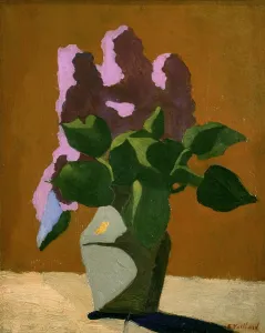 Postimpressionists: VUILLARD, Edouard. The Lilacs