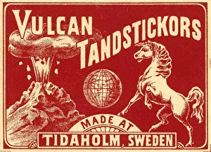 Matchstick: Vulcan matches advert
