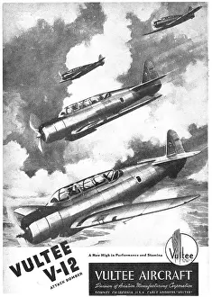 Vultee: Vultee V-12 Attack Bomber Aircraft