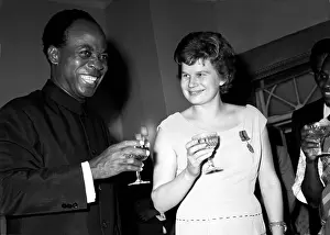 Volta: V.V. Tereshkova visits Ghana