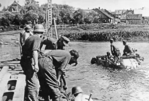 Grossdeutschland: VW Schwimmwagen in war deployment, 1944