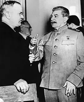 Molotov: Vyacheslav Molotov with Stalin