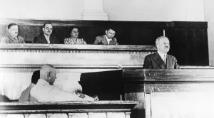 Strengthening: Vyacheslav Molotov before the Supreme Soviet, 1940