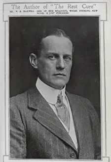 Babington: W B Maxwell, novelist and playwright, studio portrait
