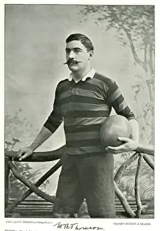 Footballers: W B Thomson, Blackheath Rugby player