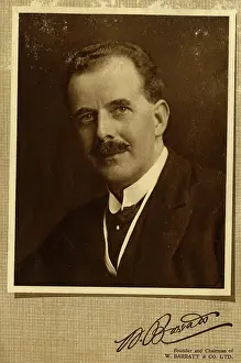 Boss: W Barratt, founder of W Barratt & Co Ltd