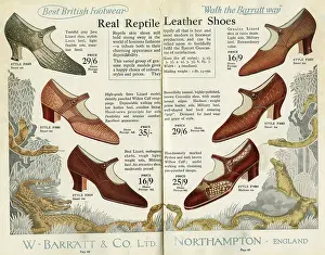 Barratts: W Barratt & Co Ltd shoe catalogue, shoes
