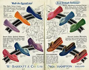 Slipper: W Barratt & Co Ltd shoe catalogue, slippers