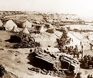 Dardenelles: W Beach Gallipoli during the First World War