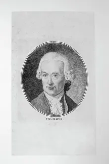 Friedemann: W F Bach, engraving