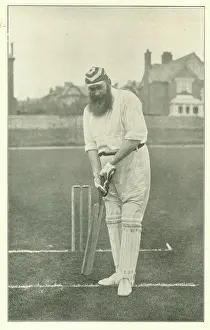 Batsmen: W G Grace, legendary cricketer, batting