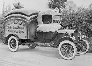 Wigley: W H Wigley bakery van, Birmingham