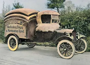 Loaf: W H Wigley bakery van, Birmingham