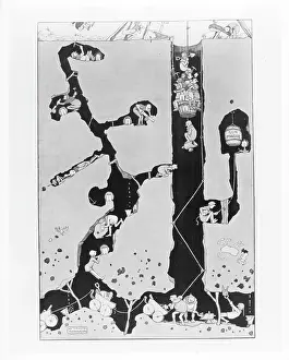 Atherton: W. Heath-Robinson: Coal mine