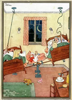 Cradle: W Heath Robinson - The Lullaby Bed
