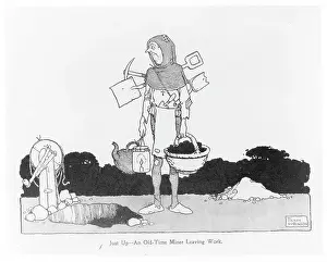 Atherton: W. Heath-Robinson: Old miner