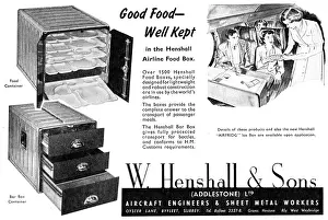 Addlestone: W. Henshall Aircraft Engineers & Sheet Metal