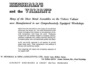 Addlestone: W. Henshall Sheet Metal Assemblies. Henshall