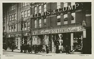 Drapers: W Lewis and Co - Drapers Shop