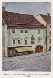 Deathplace: W A MOZART, DEATHPLACE